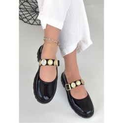 Okira Siyah Rugan Oxford Ayakkabı